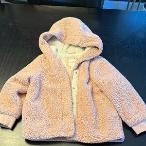 Cat & Jack Pink Sherpa Jacket